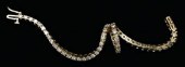 Diamond tennis bracelet, 55 ro