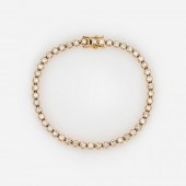 DIAMOND TENNIS BRACELET WITH 4