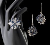 DIAMONDS AND SAPPHIRES IN 18 A