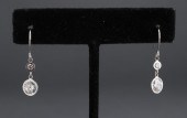 DIAMONIQUE 14K WHITE GOLD CZ D