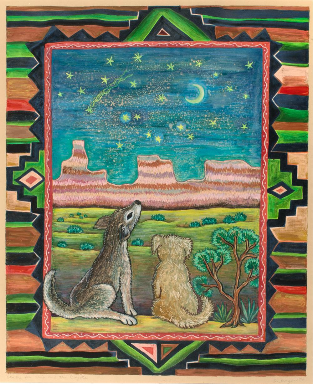 DIANA BRYER, STUDY FOR CLEO AND THE