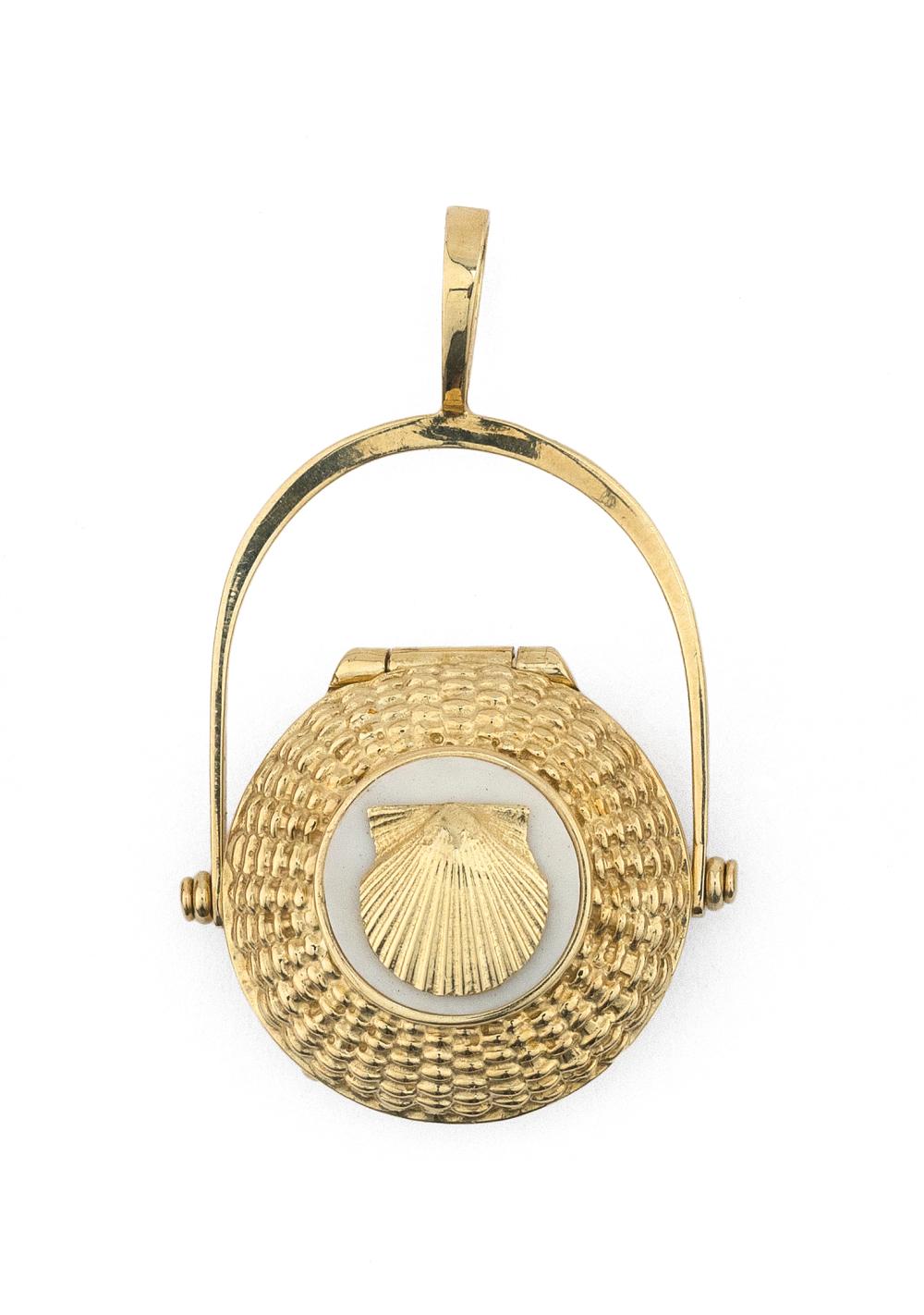 DIANA KIM ENGLAND 18KT GOLD ROUND