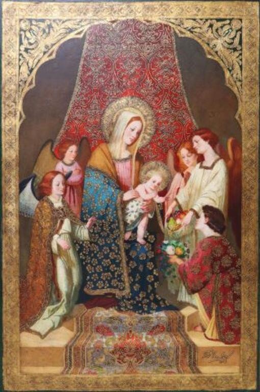 DIANA MENDOZA (20TH C.) MADONNA &