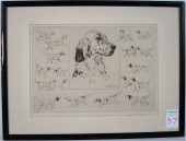 DIANA THORNE ETCHING (New York