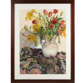 DIANE MELTON, LARGE WATERCOLOR