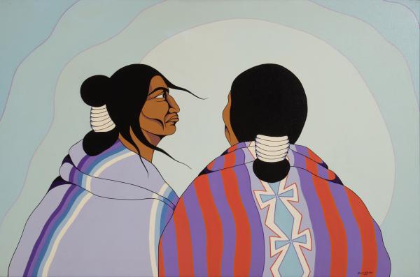 DIANE O'LEARY (1935-2013) ACRYLIC