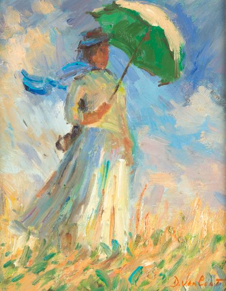 DIANE VAN CORT (20TH CENTURY) 10" x