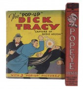 DICK TRACY POP-UP BOOK & POPEY