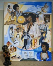 DICKERSON, JAMES BROWN, OIL ON