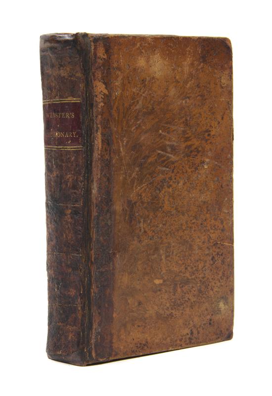 * (DICTIONARY) WEBSTER NOAH A