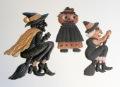 DIE-CUT EMBOSSED HALLOWEEN DEC