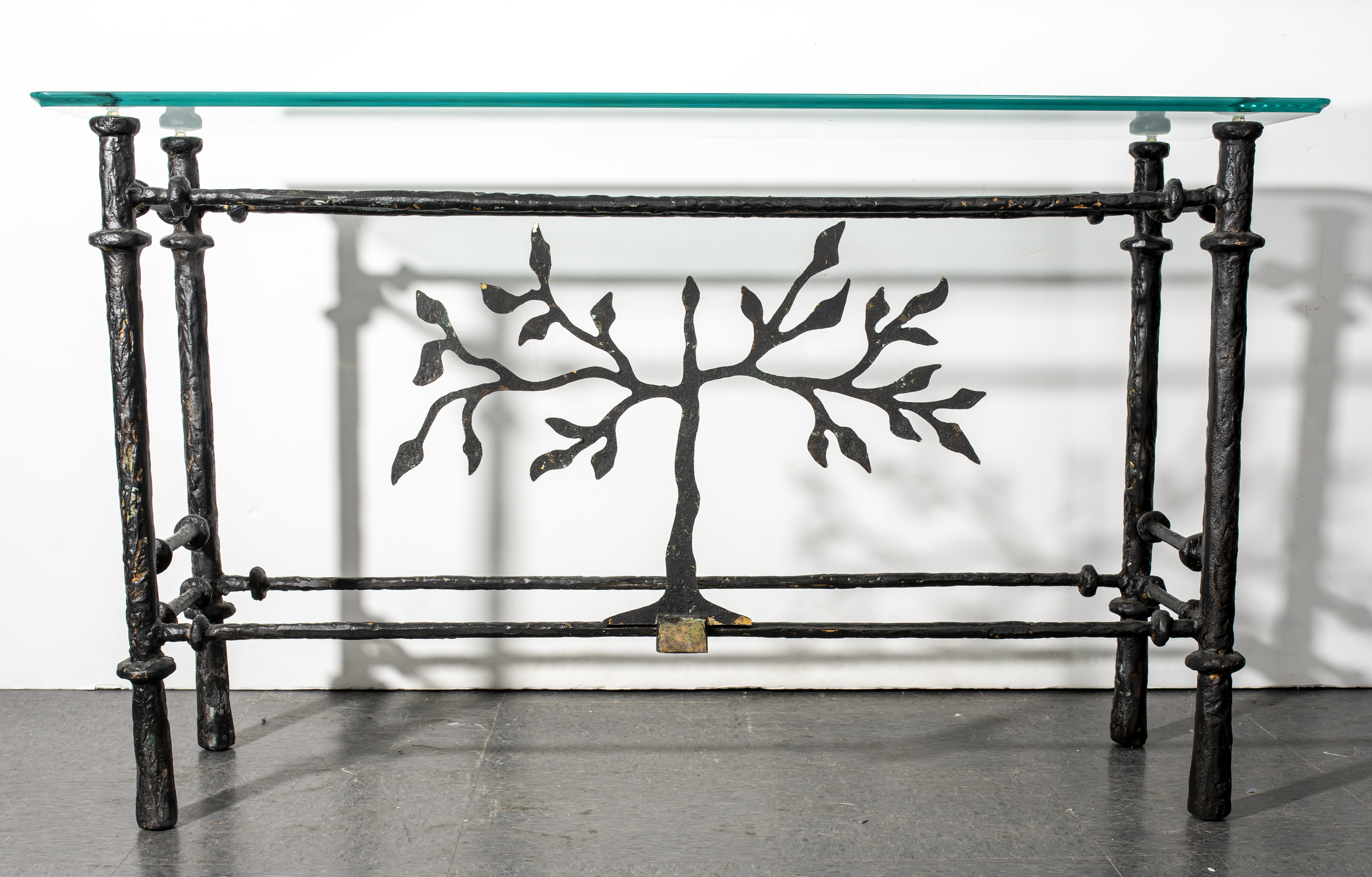 DIEGO GIACOMETTI STYLE GLASS TOP