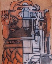 DIEGO RIVERA "ESTUDIO PARA MUR