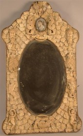 ''DIEPPE IVORY'' MIRROR 18th/1