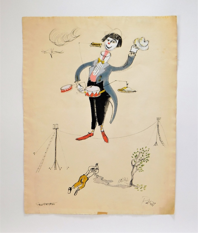 DIETER ROTH SELF PORTRAIT CLOWN