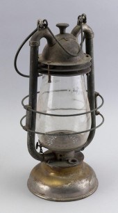 DIETZ FIRE DEPARTMENT LANTERN