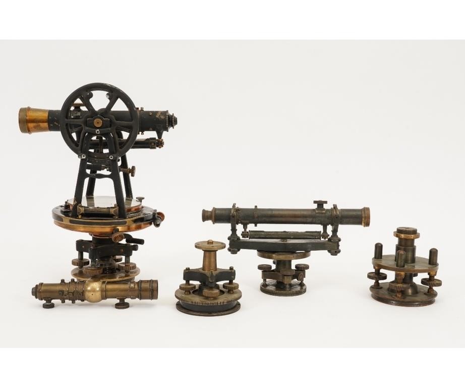 Dietzgen surveyors transit, brass