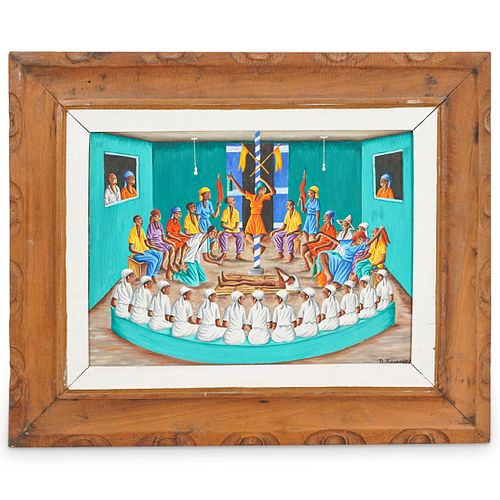 DIEUDONNE ROUANEZ PAINTING ON