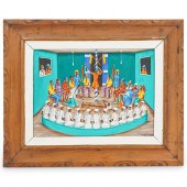 DIEUDONNE ROUANEZ PAINTING ON