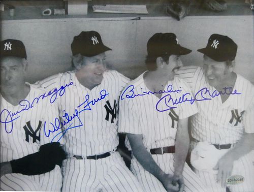 DIMAGGIO FORD MARTIN MANTLE