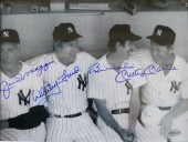 DIMAGGIO FORD MARTIN MANTLE SI