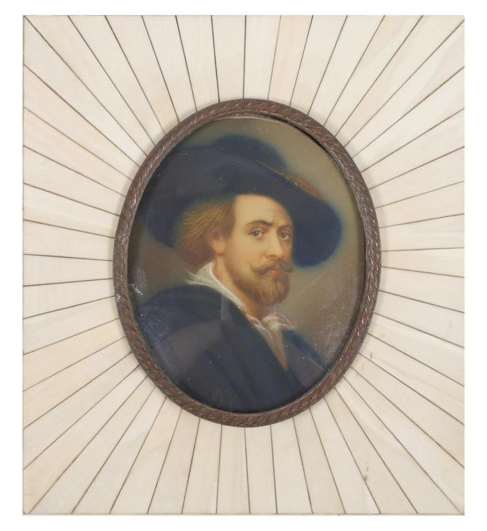 DIMARC FRENCH MINIATURE PORTRAIT IN