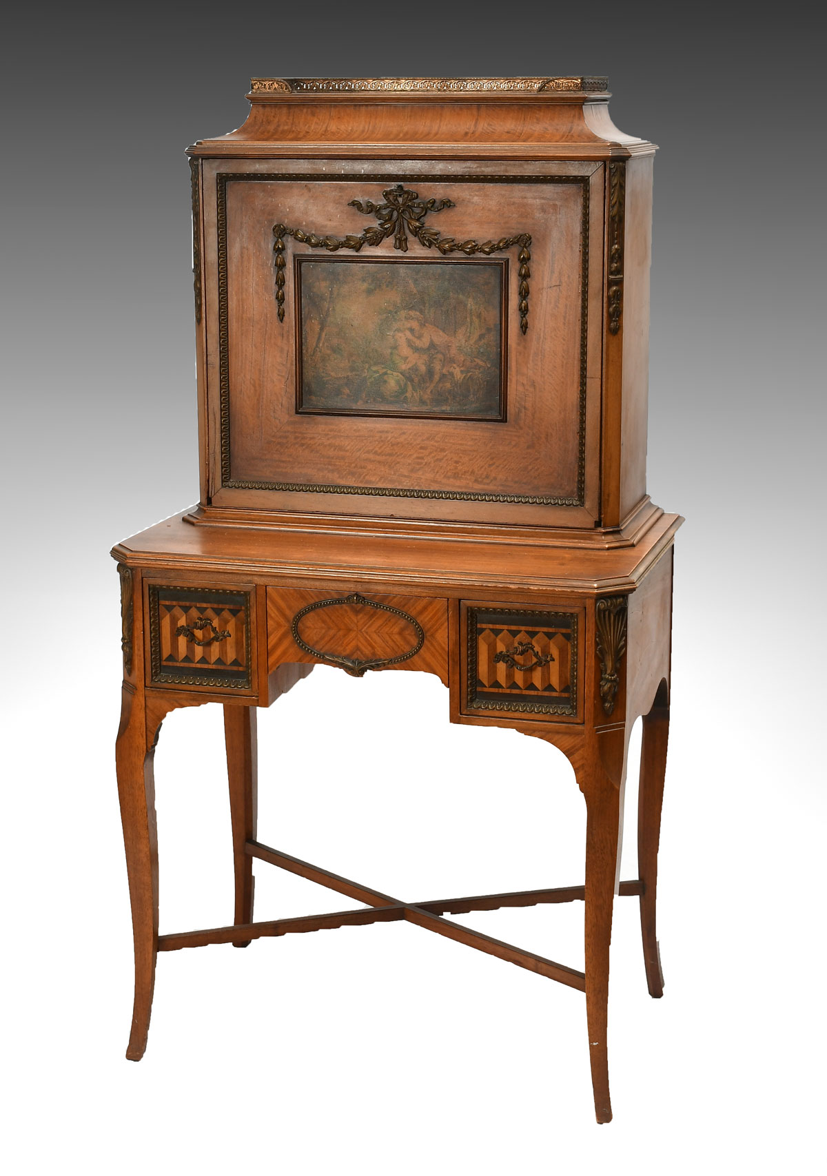 DIMINUITIVE INLAID SECRETARY