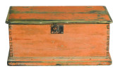 DIMINUTIVE BLANKET CHEST, AMER