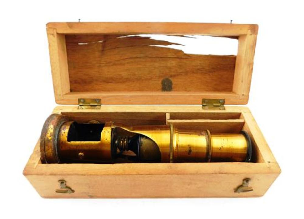 DIMINUTIVE BRASS MONOCULAR FIELD