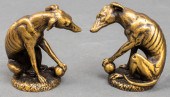 DIMINUTIVE BRONZE "GREYHOUND"