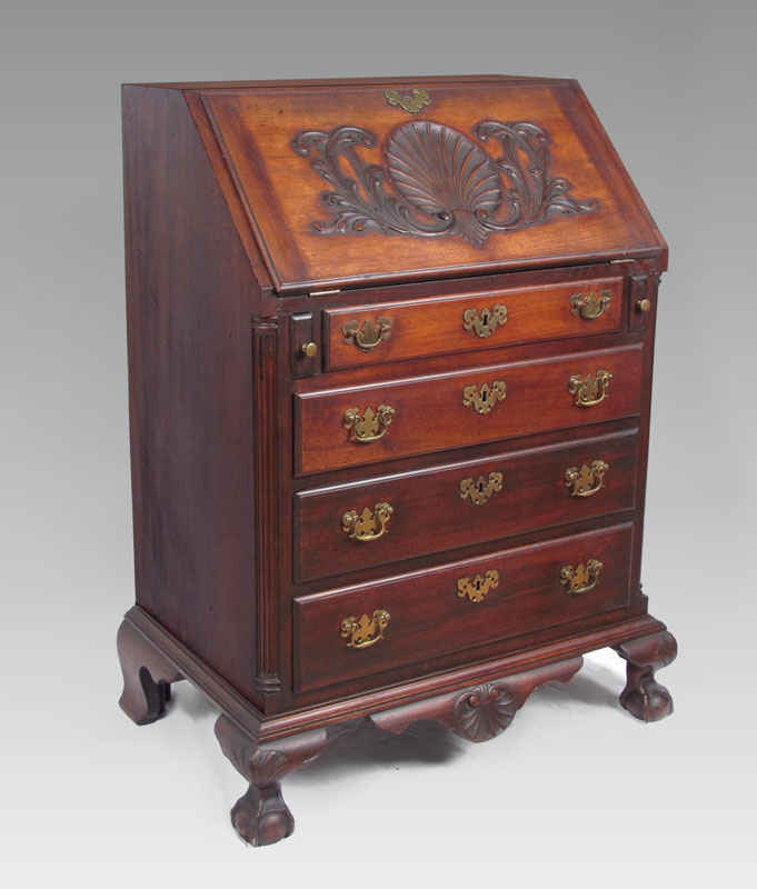 DIMINUTIVE BUREAU DESK: Early