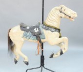 DIMINUTIVE CAROUSEL HORSE IN O