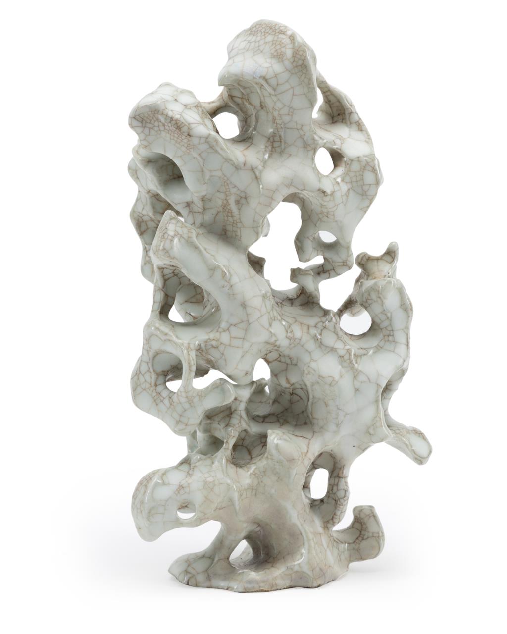 DIMINUTIVE CHINESE WHITE GLAZED