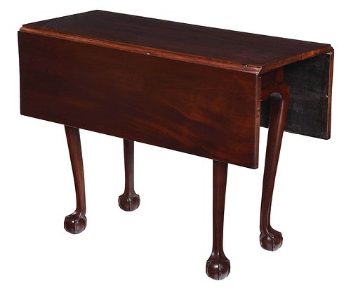 DIMINUTIVE CHIPPENDALE MAHOGANY