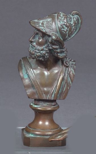 Diminutive Continental Patinated