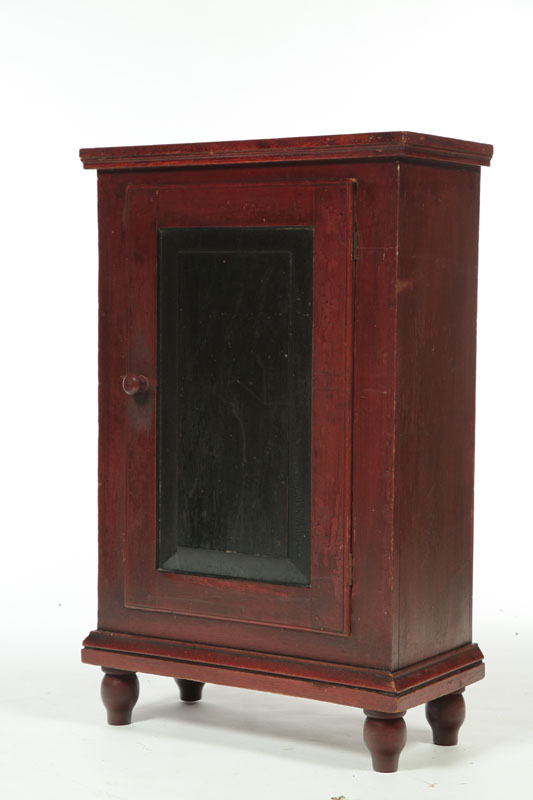 DIMINUTIVE CUPBOARD.  Attributed to