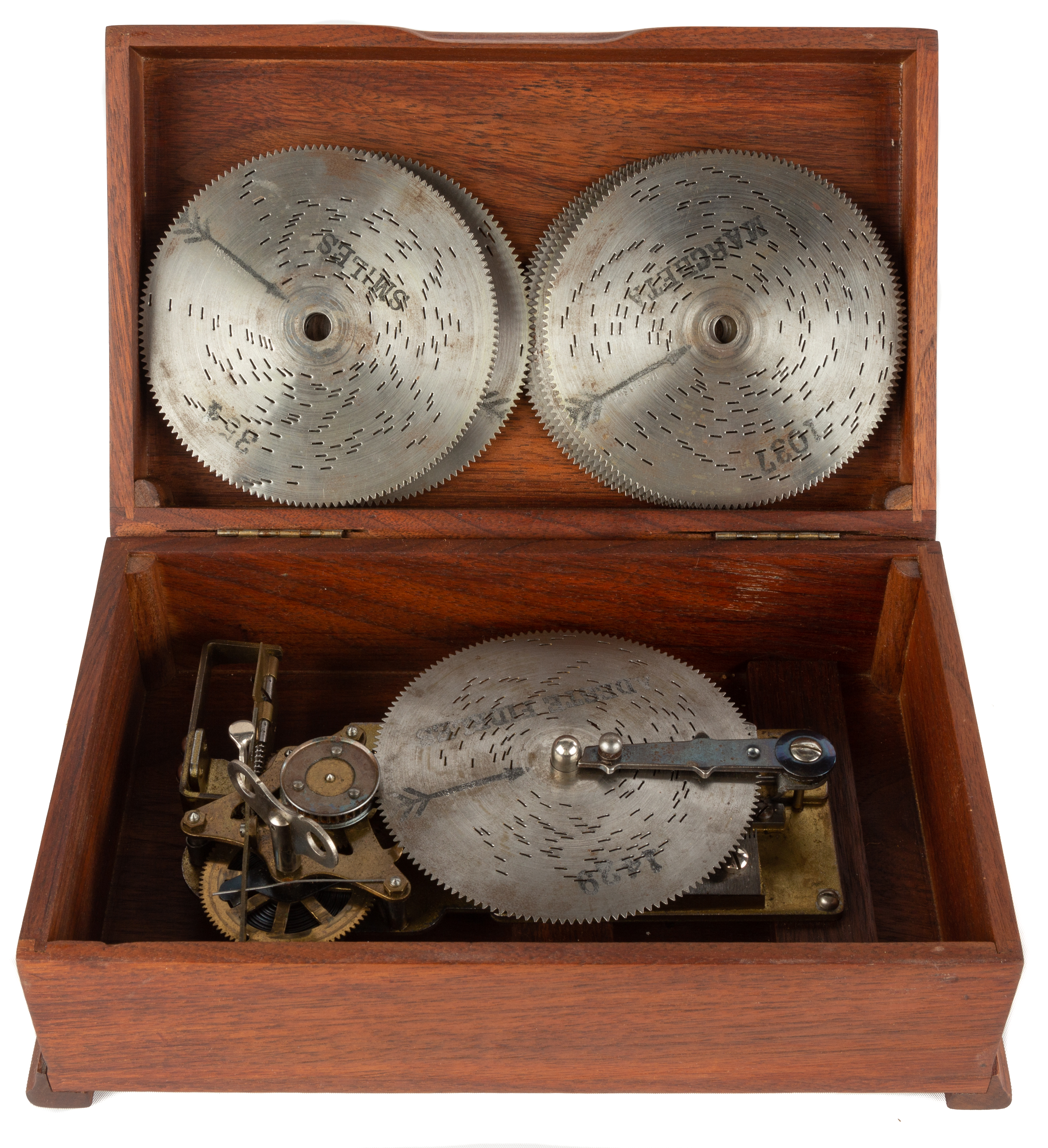 DIMINUTIVE DISK MUSIC BOX Early