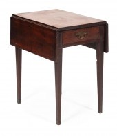DIMINUTIVE DROP-LEAF ONE-DRAWE