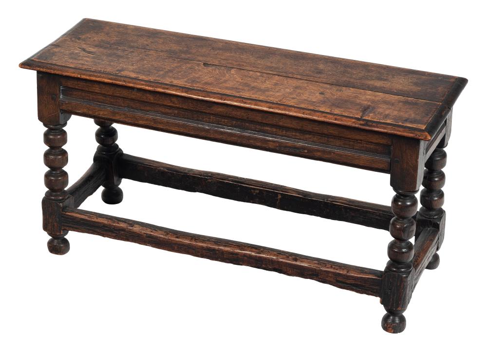 DIMINUTIVE ENGLISH BENCH 19TH