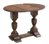 DIMINUTIVE ENGLISH OAK DROP-LE