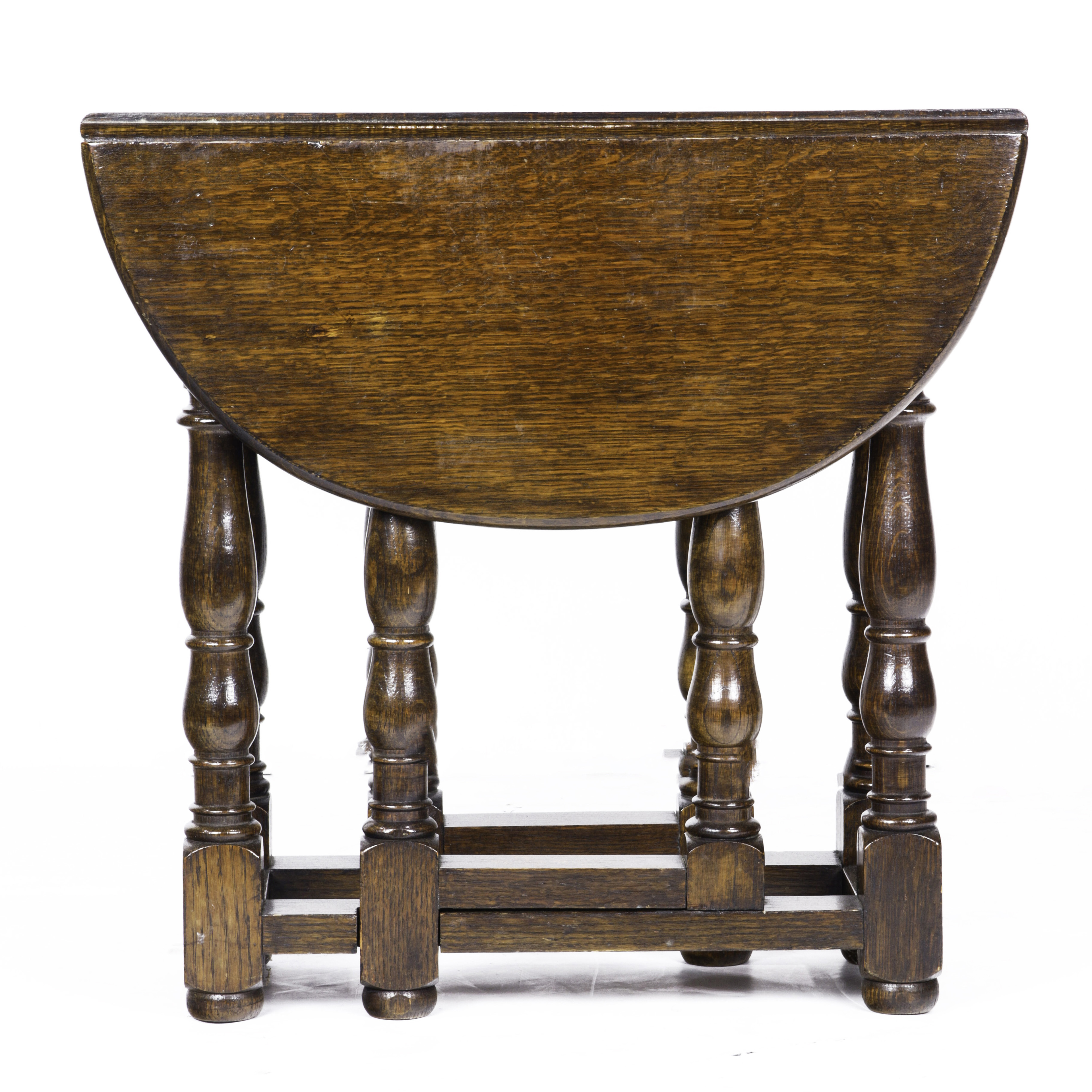 DIMINUTIVE  ENGLISH OAK GATE LEG