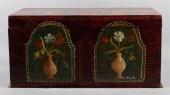 DIMINUTIVE FOLK ART PAINTED BL