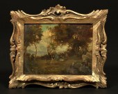 Diminutive French Oil-on-Panel