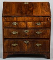 DIMINUTIVE GEORGE II INLAID WA