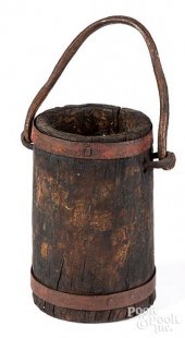 DIMINUTIVE GREASE BUCKET, 19TH