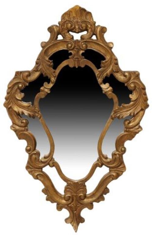 DIMINUTIVE LOUIS XV STYLE GILT WALL