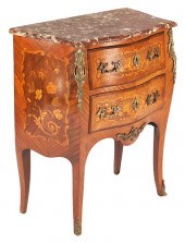 DIMINUTIVE LOUIS XV STYLE MARB