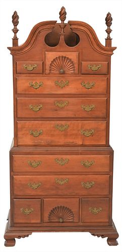 DIMINUTIVE MAHOGANY BONNET TOP