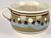 DIMINUTIVE MOCHA CHAMBER POT,