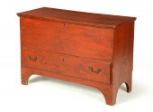 DIMINUTIVE MULE CHEST.  Americ